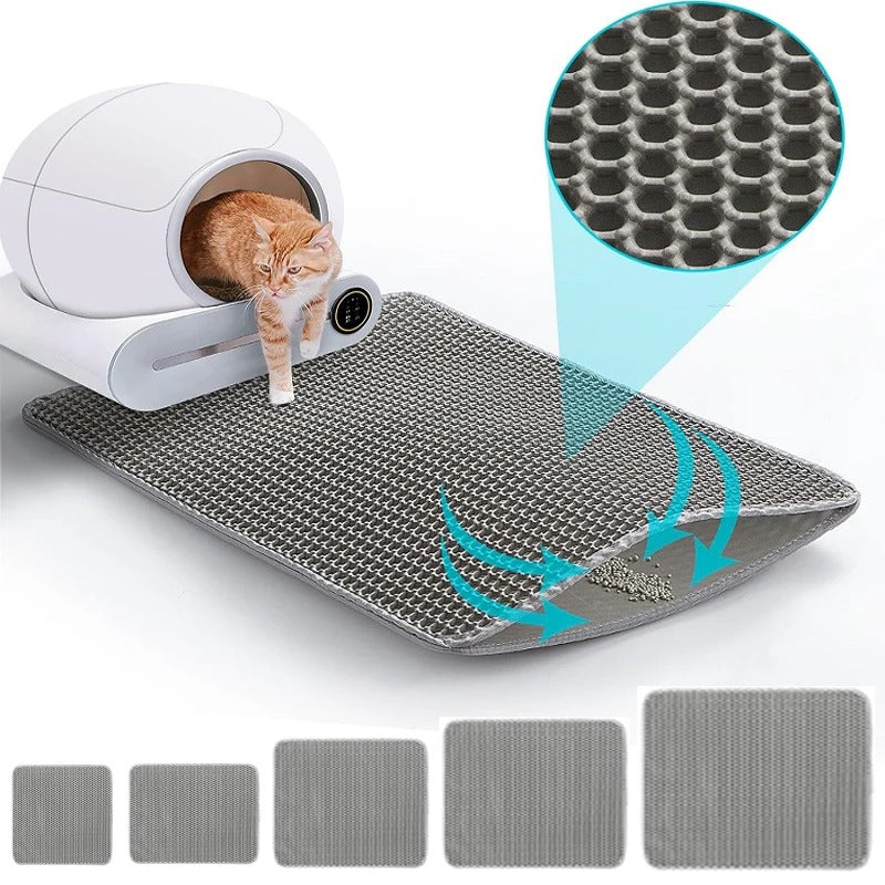Cat Corner Litter Mat