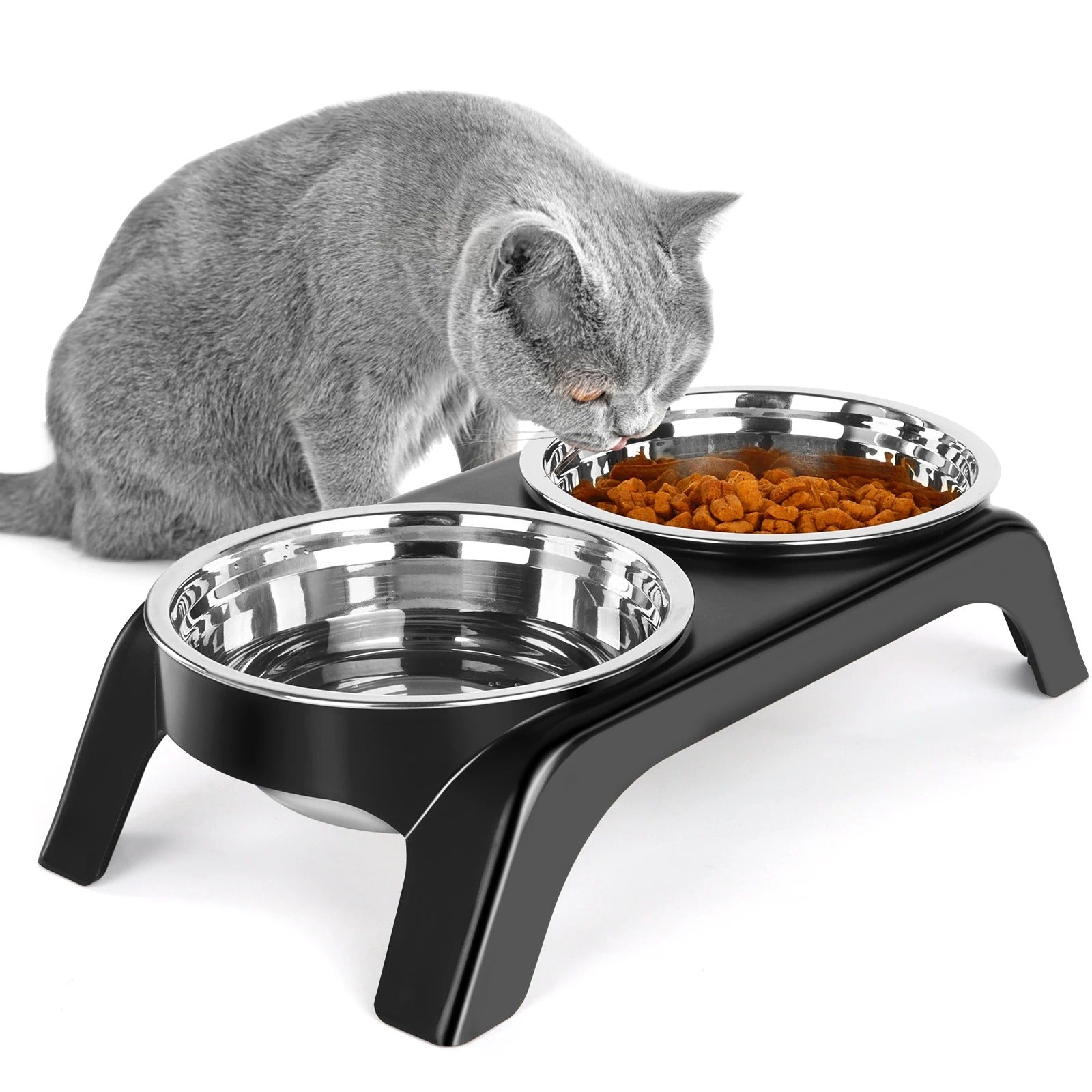Cat Corner Ultralight Elevated Bowls