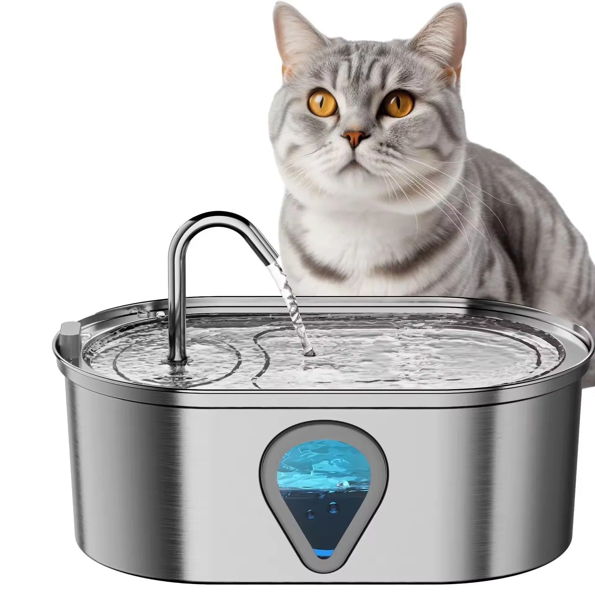 Cat Corner Large Capacity Water Fountain