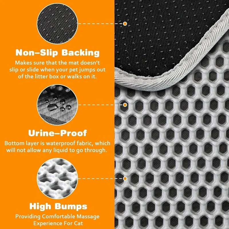 Cat Corner Litter Mat
