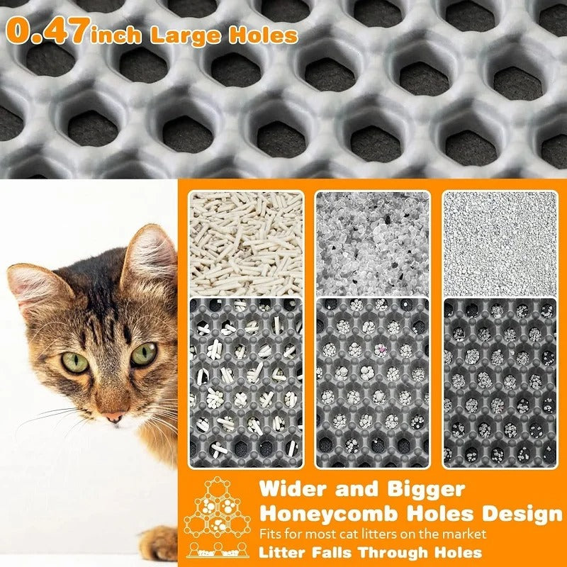 Cat Corner Litter Mat