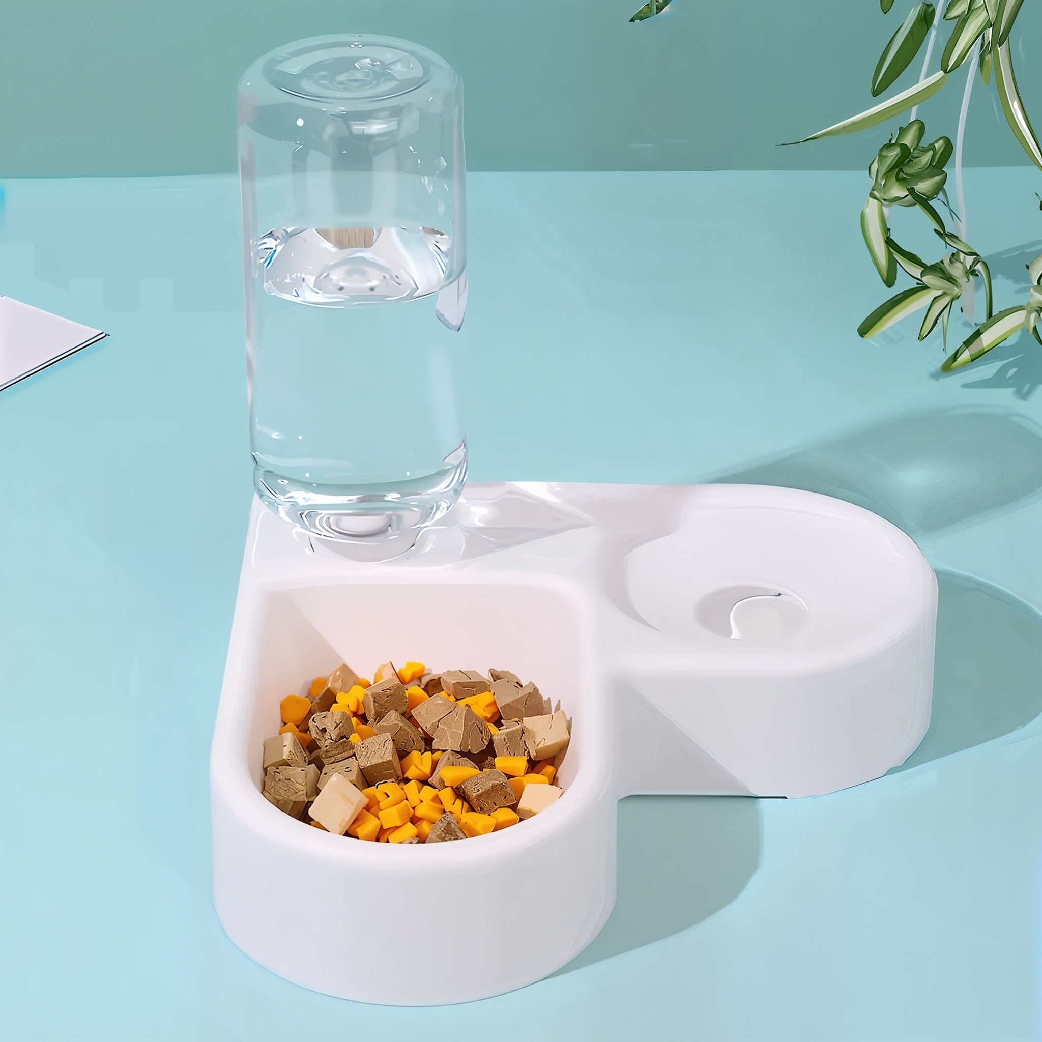Cat Corner Food & Water Bowl