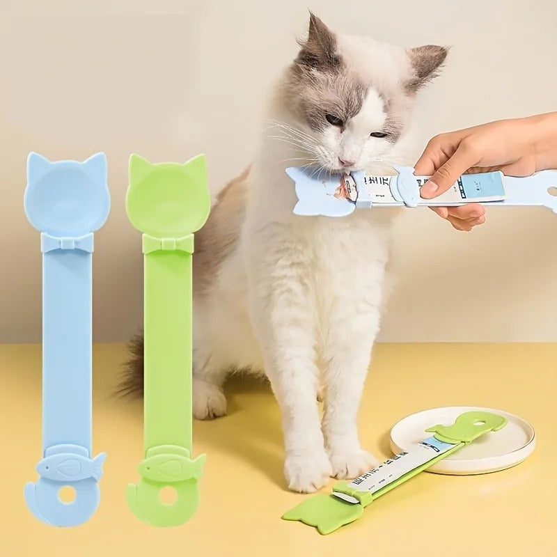 Cat Corner Squeeze Spoon
