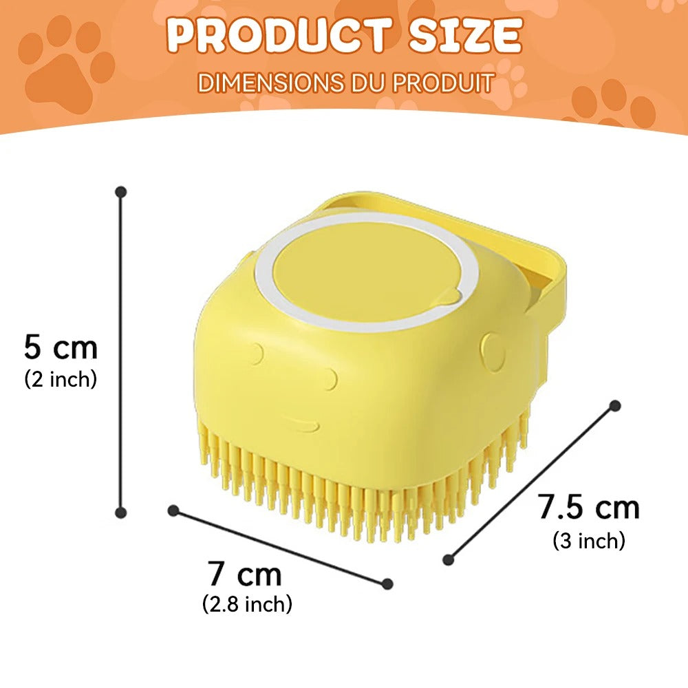 Cat Corner Bath Brush