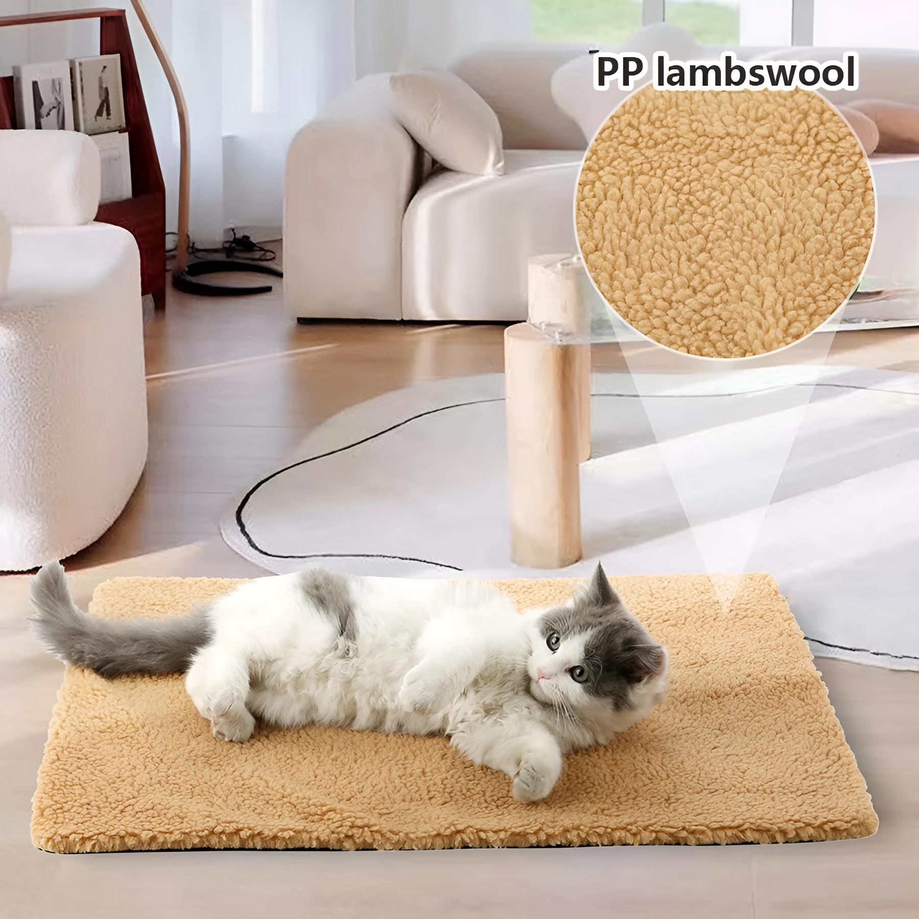 Cat Corner Self-Heating Bed