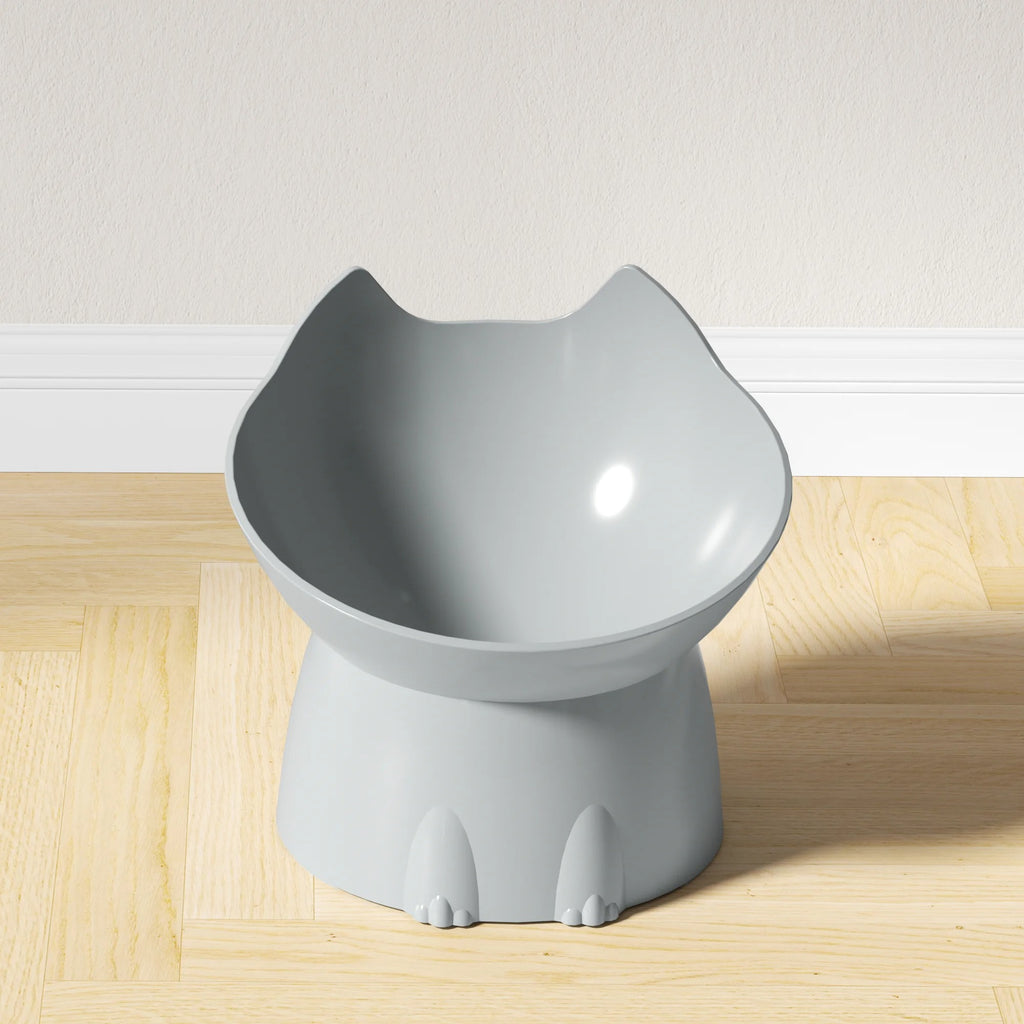 Cat Corner Raised Dish (1pc)